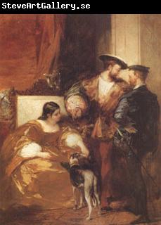 Richard Parkes Bonington Francis Iand the Duchess of Etampes (mk05)